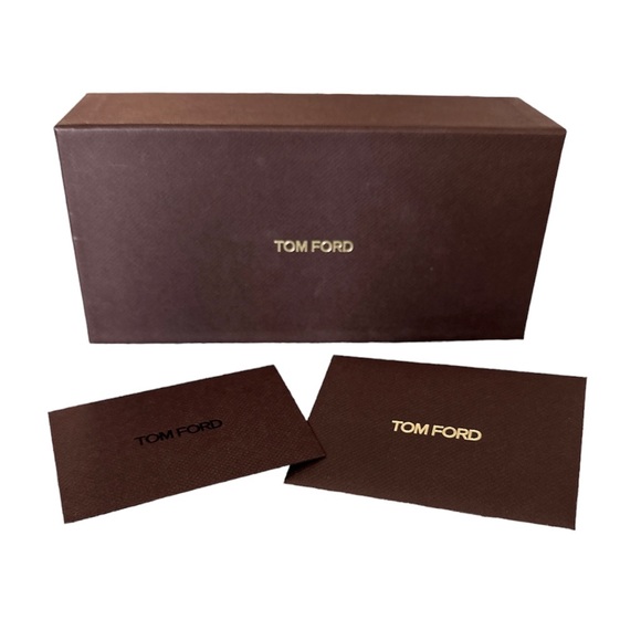 Tom Ford Sunglasses box & brand certificate brown color - Picture 1 of 3